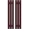 Ekena Millwork Americraft 3-Board, 2 Batten Exterior Real Wood Spaced Board-n-Batten Shutters, ARW101SB311X49WRH, PR ARW101SB311X49WRH - alternate 1